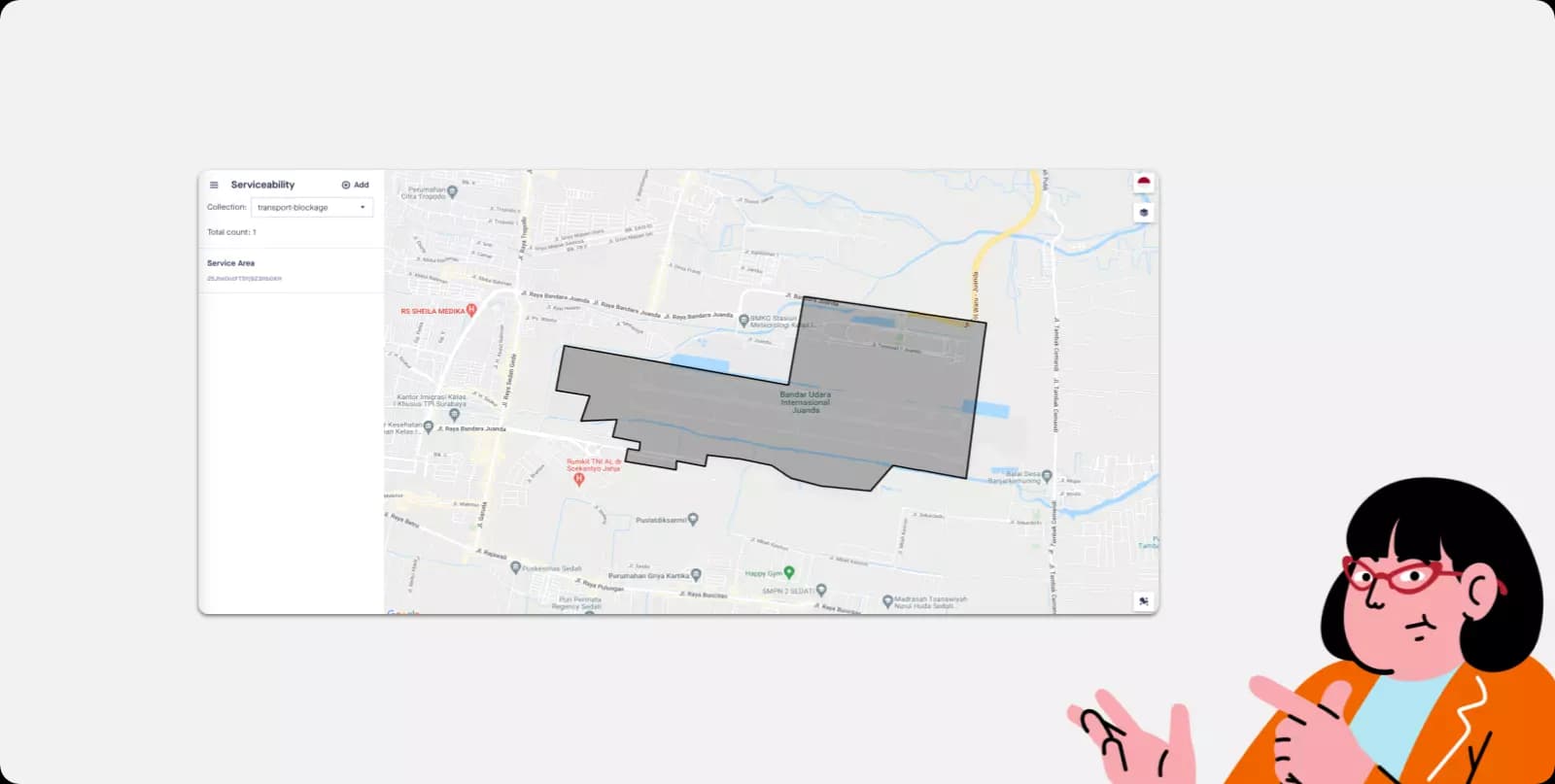Service Restricted Area